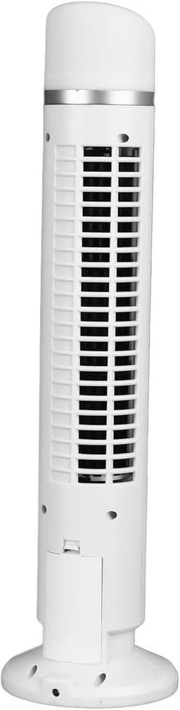 Bladeless Tower Fan - Stille Ventilator - Persoonlijke Koeling - 90 Graden Oscillatie - 33 cm Hoog - Zwart — thumbnail 2