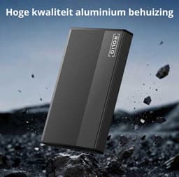 Rolio Externe Harde Schijf Pro - USB 3.1 en USB C - 1Gbps snelheid - 1TB Opslag — thumbnail 5
