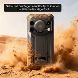 FOSSiBOT F110PRO Robuuste Smartphone - Dual SIM - 8GB RAM - 128GB ROM - 10000mAh - 6,745 inch HD+ IPS Scherm - IP68 Waterdicht Telefoon -Android 15- GPS,NFC,OTG -zwart, oranje — thumbnail 3