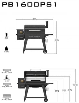 Pit Boss pro series 1600 houtpellet grill — thumbnail 3