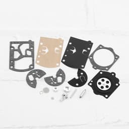 Dailygoods- Carburettorkit 1 Set - Compatibel met Walbro/Husqvarna - Kunststof/Papier/IJzer - Flexibel Membraan - Grasmaaier/Kettingzaag - Carburateurkit — thumbnail 2