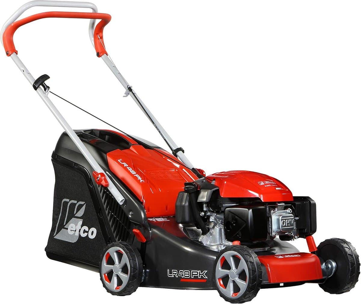 Grasmaaier - Gazonmaaier - Gazon Onderhoud - Zelfrijdend - 46 cm - Grijs — afbeelding 1