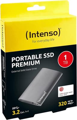 Externe SSD - Draagbare Opslag - Snelle Data Overdracht - Stil en Schokbestendig - 1 TB - Antraciet — thumbnail 3