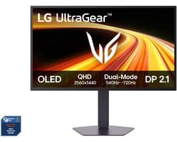 LG UtraGear 27GX790B - QHD Tandem OLED Gaming Monitor - Dual-mode 540hz <-> 720hz - 27 inch