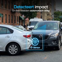 SecurLens Y Dashcam 4K – Dashcam Voor Auto – Wifi & App – Nachtzicht – G-Sensor – incl. 64GB SD-kaart — thumbnail 5