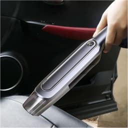 Handstofzuiger - Draagbare Stofzuiger Auto - Snel Schoonmaken - Sterke Zuigkracht - 4.5m Snoer - Zwart — thumbnail 5