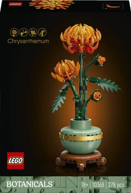 LEGO Botanical Collection - Chrysant Constructiespeelgoed — thumbnail 1