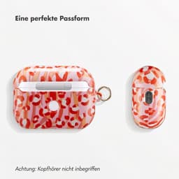 Selencia Case - Hoesje geschikt voor AirPods Pro 2 / Pro 2 (2022) - Wild Spots Lipstick — thumbnail 3