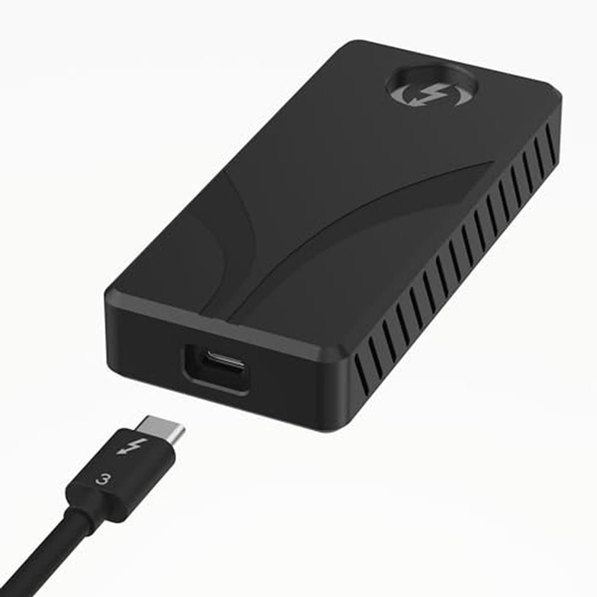 2TB Externe SSD Thunderbolt 3 Snelle Opslag met Aluminium Behuizing — afbeelding 1