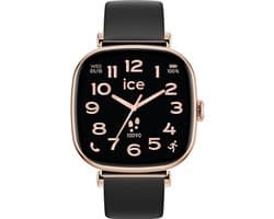 Ice Watch ICE smart SQ 2.0 - Rose-gold - Black 025890 Horloge - Siliconen - Zwart - Ø 38 mm