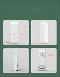 Smoakez - Luchtreiniger - Negatieve ionengenerator - Draagbaar en filterloos - Huishoudelijke geurverwijderaar - Voor huisdieren en allergieën - Id... — thumbnail 3