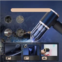 4-in-1 Draadloze Mini Handstofzuiger – Nat & Droog –Auto, Thuis & Kantoor – Compact & Multifunctioneel — thumbnail 3