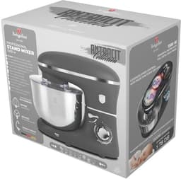 Keukenmachine - Multifunctioneel Apparaat - Voedselbereiding - Krachtige Motor - 6 Liter Kom - Antraciet — thumbnail 5