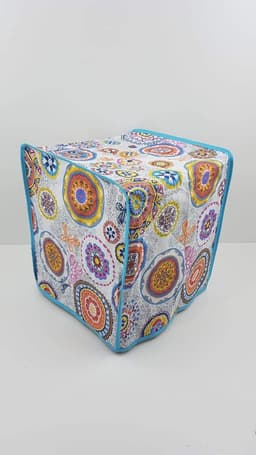 Keukenmachine Beschermhoes - Apparaat Cover - Schoon Houden Keuken - Voorkomt Vlekken - 31 x 16 cm - Grijs — thumbnail 3