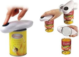 Elektrische Blikopener - Automatische Potopener - Keuken Assistent - Zijsnijsysteem - 280 Gram - Zwart — thumbnail 5