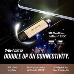 128GB Type-C USB Flash Drive met hoge overdrachtssnelheden tot 420MB/s — thumbnail 4