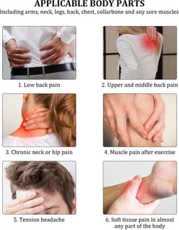 Allecto - Acupressure Gun - Diepe Weefselmassage - Handheld Massage Tool - Voor Spierontspanning - Acupunctuur Massage Gun - Geschikt voor Elke Lic.. — thumbnail 5
