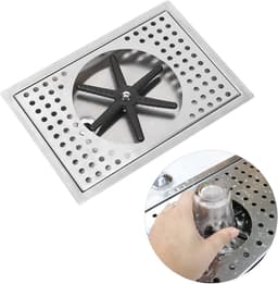 Bekerwasmachine Roestvrijstaal - Glazenspoeler Automatisch - Snel Bekers Reinigen - Duurzaam Materiaal - 30 x 21 x 7 cm - Zilverkleurig — thumbnail 5