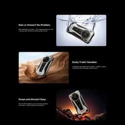 DOOGEE Vmax2 Robuuste smartphone 5G - 6.78 inch 120Hz - 48GB RAM - 512GB ROM - 22000 mAh 120W - Android 16 - 200MP AI camera - IP68/IP69K - NFC,GPS - Telefoons 2026 nieuw - Titan — thumbnail 2