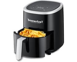 Airfryer Zonder Olie - Gezonde Frituur - Lekker Koken - Digitale Touch Bediening - 3.5 Liter Capaciteit - Zwart
