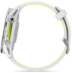 Garmin Forerunner 970 GPS Titanium Whitestone / amp yellow band — thumbnail 3