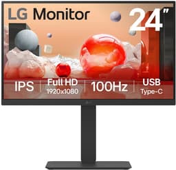 LG 24BA650-B - Full HD - IPS - USB-C 65W - 100hz - 24 inch — thumbnail 1