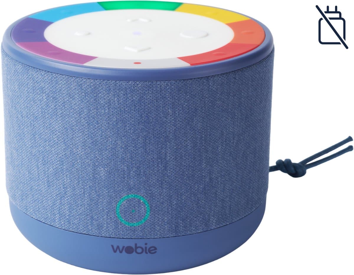 Wobie Box Blue - 2.1 Draagbaar Luidsprekersysteem - Bluetooth - Compact - Blauw — afbeelding 1