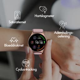 Denver Smartwatch - Android iOS - Volledige Belfunctie - Amoled Display - Sporthorloge - Hartslagmeter - Saturatiemeter - Slaapmonitor - SWC387 — thumbnail 3