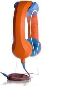 KidsCover Safe 'n Sound Kinder koptelefoon Oranje - Hoofdtelefoon met Volumebegrenzing - Bekend van school - Voor peuter & kind — thumbnail 2