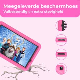 Naevy Kindertablet 8 inch - Vanaf 3 Jaar - 4+4GB RAM - 64GB Geheugen - 5000mAh Batterij - Ouderlijk Toezicht - Incl. Roze Beschermhoes — thumbnail 5