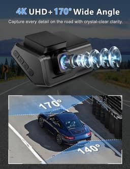 Dashcam voor Auto - Dual - Camerabewaking - Full HD - Zwart — thumbnail 4