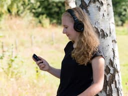 Lenco Xemio-861BU - MP3-speler met Bluetooth® en 8 GB micro SD - Blauw — thumbnail 5