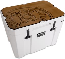 Petromax plak/bescherm plaat kx50 bruin met draak embleem — thumbnail 2