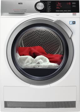 AEG T8DEN86CS Vrijstaand Voorbelading Wit 8 kg — thumbnail 1