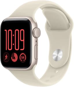 APPLE Watch SE 3 GPS - 40mm Starlight Aluminium Case - Starlight Sport Band - S/M Smartwatch Starlight — thumbnail 4