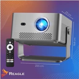 Beamer Full HD 1100 ANSI Lumen - 1080p 4K Upscaling - LED Projector - Draagbaar - Voor Thuisbioscoop Gaming En Outdoor — thumbnail 4