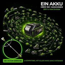 Accu-bosmaaier 40 V (2 x 20 V) 300 mm Brushless Solo - zonder accu, zonder oplader — thumbnail 4