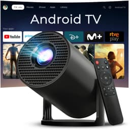 Mini Beamer 1280 X 720 Native Resolutie - 200 ANSI Lumen - LCD - Draagbaar - Voor Thuisbioscoop En Gaming — thumbnail 1