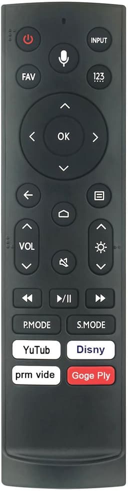 Vervanging Voice Afstandsbediening Fit voor Laser Cinema Projector PX1-PRO 4K HDR — thumbnail 1