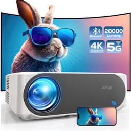 Beamer Full HD 1080p WiFi 6 Bluetooth - 20000 Lumen 1920 x 1080 Resolutie - LCD LED - Outdoor En Thuisbioscoop — thumbnail 1