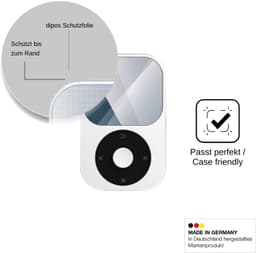 dipos – 2x Screenprotector geschikt voor Shanling Q II | 9H beschermfolie — thumbnail 4