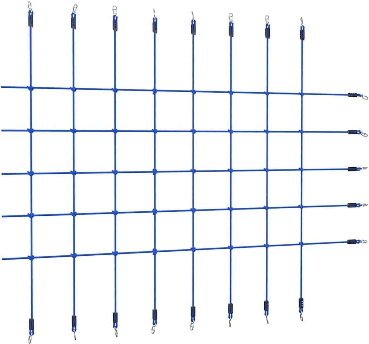 Klimnet voor kinderen, outdoor speelnet, blauw, 200 x 150 cm — afbeelding 1