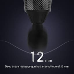 Massage Gun - Deep Tissue – Spier – Nek - Rug - Massager - 6 Snelheden & 6 Massage Hoofden - Professionele Elektrische Spier Gun — thumbnail 5