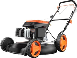 FUXTEC Benzine grasmaaier FX-RM51SA96 Professionele mulchmaaier met 51 cm en zelfaandrijving, krachtige 196 cc motor, mulchen. — thumbnail 2
