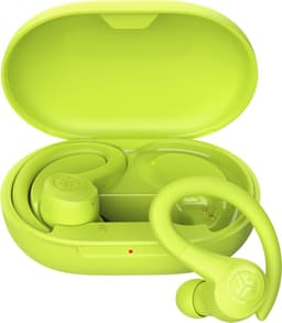 JLab Go Sport Draadloze Oordopjes - Oortjes Draadloos - Bluetooth - 35 uur Batterijduur - IP55 Waterbestendig - Aanpasbare EQ3 instellingen - Hardlopen - In Ear - Geel — thumbnail 1
