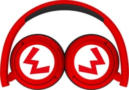 Super Mario - Mario logo - draadloze kinderkoptelefoon - volumebegrenzing - lange batterijduur - microfoon - opvouwbaar - bluetooth — thumbnail 5