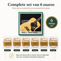 Klassieke Gitaar Snaren - Klassieke akoestische gitaar snaren - Gitaarsnaren Set - 6 Gitaarsnaren — thumbnail 5
