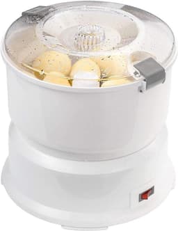 Elektrische Aardappelschiller - Keuken Gadget Appelschiller - Snel Groenten Schillen - Rommelvrij en Tijdbesparend - 1.60 kg - Wit — thumbnail 1