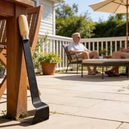 Grasmaaier Dekschraper - Maaier Reiniger - Onderhoud Tuinapparatuur - Roestbestendig Staal - 40 x 9 x 8 cm - Niet gespecificeerd — thumbnail 2