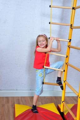 Klimrek voor binnen voor kinderkamer eenvoudig te monteren maximale belasting 130 kg — thumbnail 2